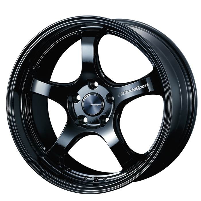 BRIDGESTONE POTENZA RE-71RS 225/40R19 WedsSport RN-05M GLOSS BLACK 19インチ 10.5J+22 5H-114.3 4本セット