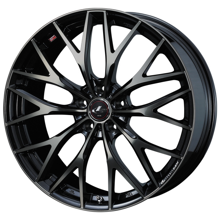 BRIDGESTONE ALENZA 001 235/55R20 LEONIS MX PBMC/TI 20インチ 8.5J+35 5H-114.3 4本セット