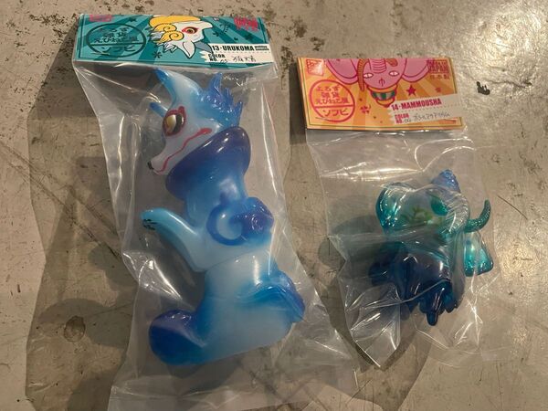 よろず雑貨 えびねこ屋 ソフビ 2個セット ワンフェス2024