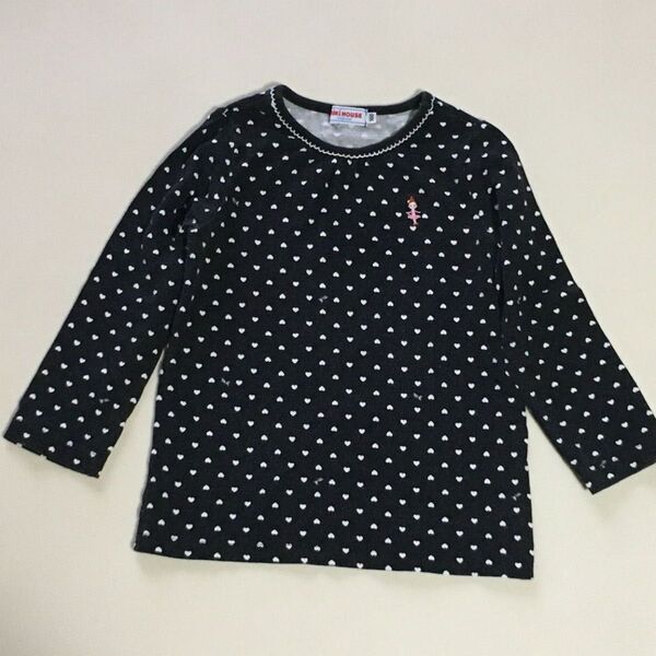 Tシャツ 子供服 ロンT 長袖Tシャツ ミキハウス リーナ