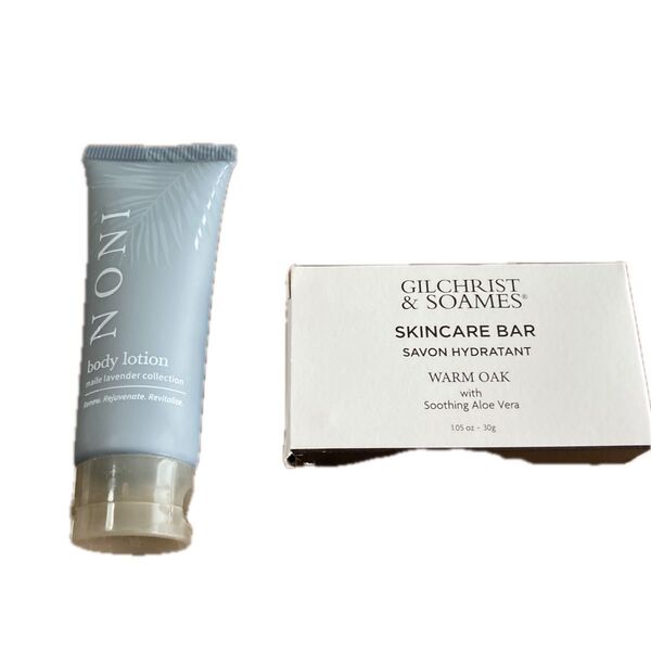 シェラトン プリンセス カイウラニ アメニティ NONI body lotion & スキンケア石鹸 セット