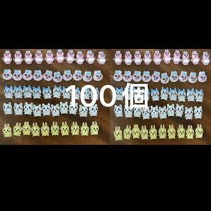 おぱんちゅうさぎ ちいかわ ハチワレ うさぎ ネイルパーツ100個セット