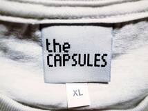 激レア THE CAPSULES ザ・カプセルス マクロス Tシャツ 白 XL 国内未発売 メンズ 超時空要塞マクロス 愛・おぼえていますか_画像4