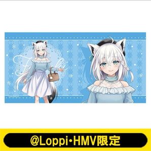 ホロライブ デスクマット 白上フブキ / デート服衣装 ローソン コラボ