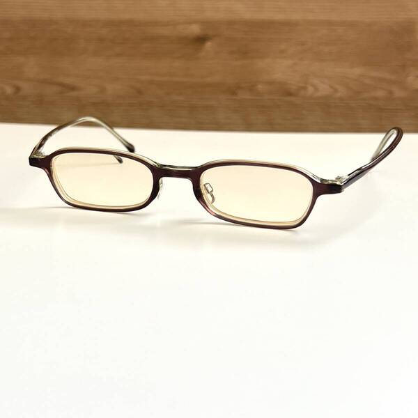 ◆MARIUS MOREL マリウス モレル スクエア型 眼鏡フレーム メガネ フランス製 2662 46□20 506 パープルグレー系 eyewear