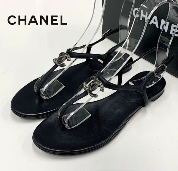 chanel シャネル ココマーク サンダル トングサンダル