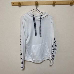 パーカー ホワイト Lサイズ★ パーカー