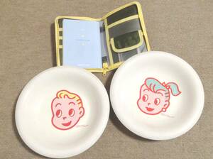  Mister Donut ceramics plate 2 sheets + notebook mister Donut mistake doo Sam goods 