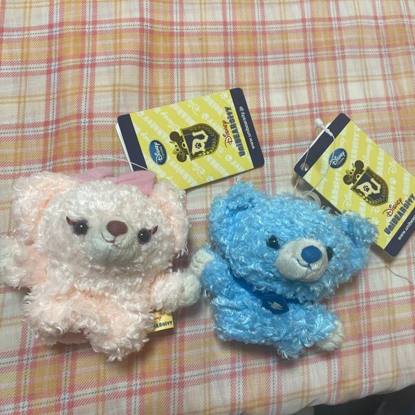 ユニベアシティ ユニベア プラッシュ用パペット ミニパペット ぬいぐるみ用 Disney ディズニー 2個セット
