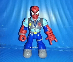 *Marvel*Spider-Man*2002*Playwell* Spider-Man * figure * doll *ma- bell 