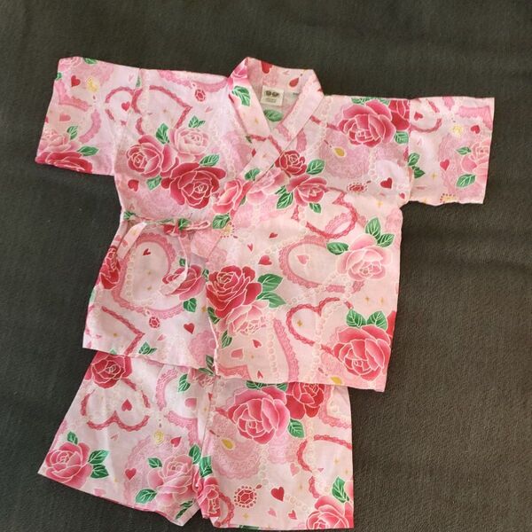 甚平 浴衣 キッズ 女の子
