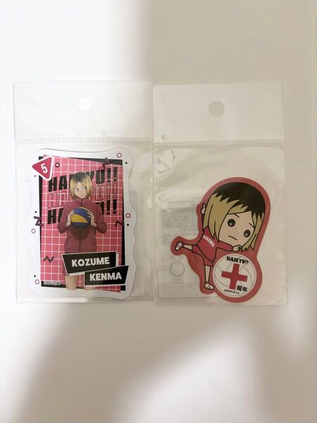 ハイキュー!!アニメ10周年記念展 孤爪研磨ステッカーセット