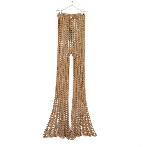 *SPECIAL ITEM* USA VINTAGE Love Sense MESH DESIGN FLARE PANTS/アメリカ古着メッシュデザインフレアパンツ