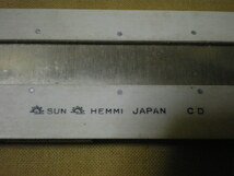 [送料無料]＜計算尺＞カーソルあり　元革ケース付き　小型　SUN HEMMI　ヘンミ　№３４ＲＫ　ＣD　全長15cm _画像5