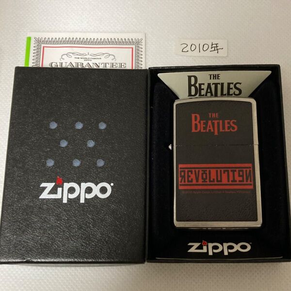 ZIPPO THE BEATLES REVOLUTION 未使用 美品 箱付き 2010年製