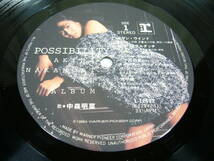 LP　中森明菜　POSSIBILITY_画像4