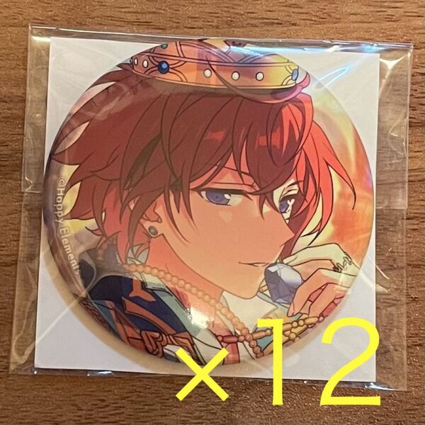 あんスタ イベコレ缶バッジ 2024 spring idol 朱桜司 12個セット
