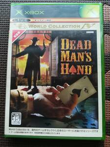 [ new goods unopened ]Xbox Dead Man's Hand including in a package possible 