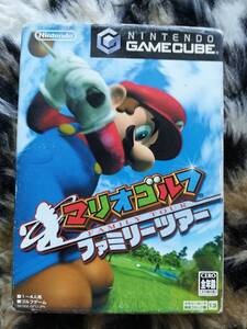【中古・盤面良好・動作確認済み】GC マリオゴルフ ファミリーツアー 同梱可