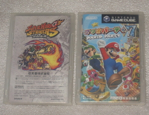 HD24 NINTENDO ゲームキューブ ソフト2本 スーパーマリオ7/マリオストライカーズ