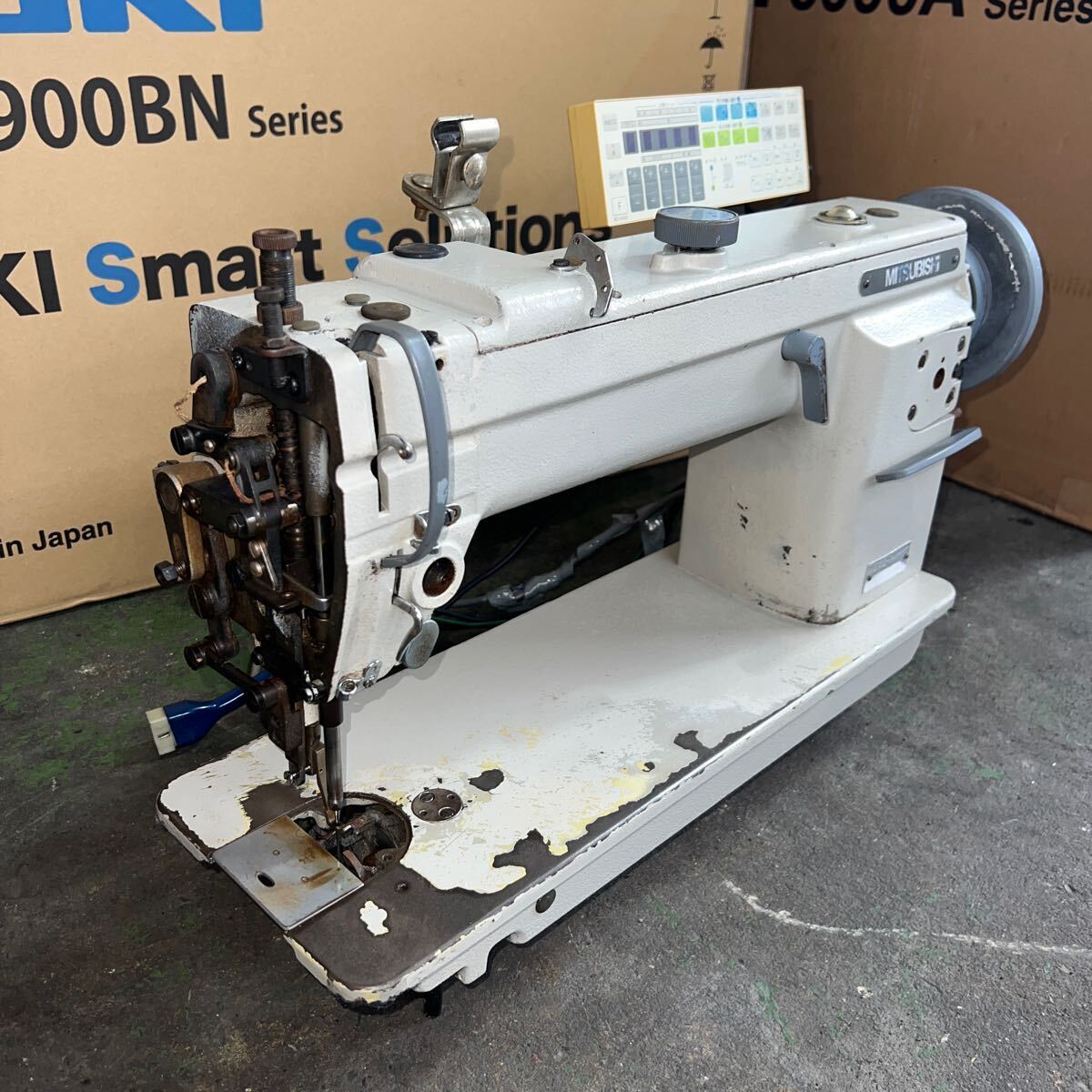 革も縫える上下送りミシン三菱のDY350とは | カワニシカバンの日記