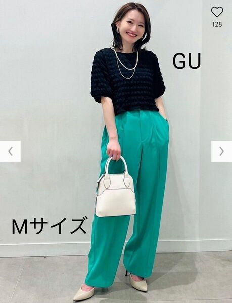 お値下げ中 カットソースラックス Mサイズ GU