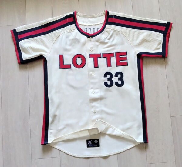 【限定】千葉 ロッテ マリーンズ 復刻 橋本 ホーム ユニフォーム デサント M ベイスターズ