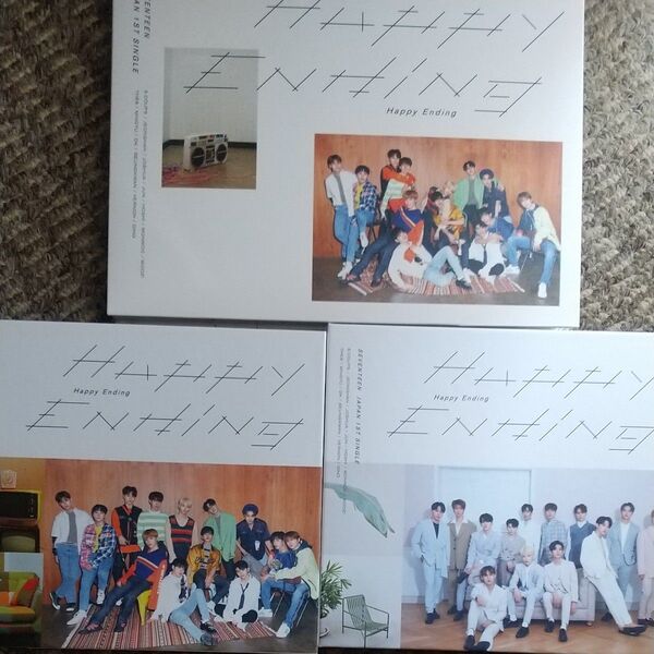 Happy Ending (初回限定盤ABC ) CD SEVENTEEN まとめ売り