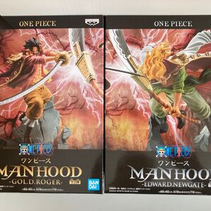 ワンピース MANHOOD フィギュア ロジャー エドワード 白ひげ セット
