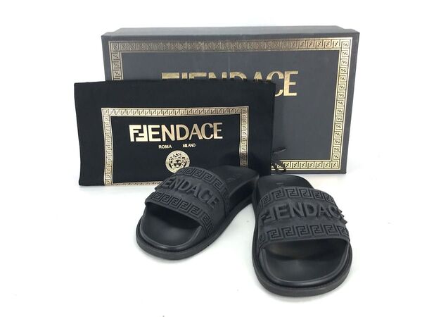 FENDACE フェンダーチェ サンダル ロゴ フェンディ ヴェルサーチ 新品