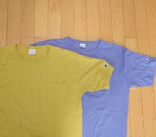 Champion ヘビーウェイト ポケットTシャツ2枚セット