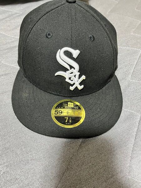 ニューエラ キャップ 帽子 ホワイトソックス 59FIFTY ブラック