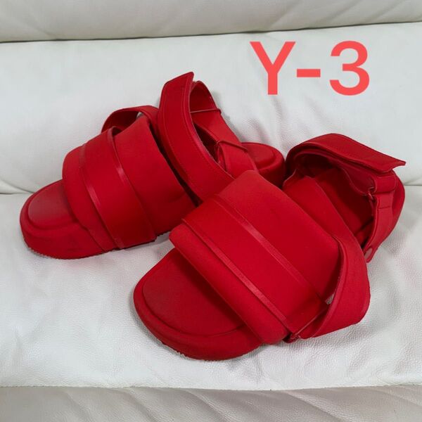Y-3 ボリューム スライド サンダル 厚底