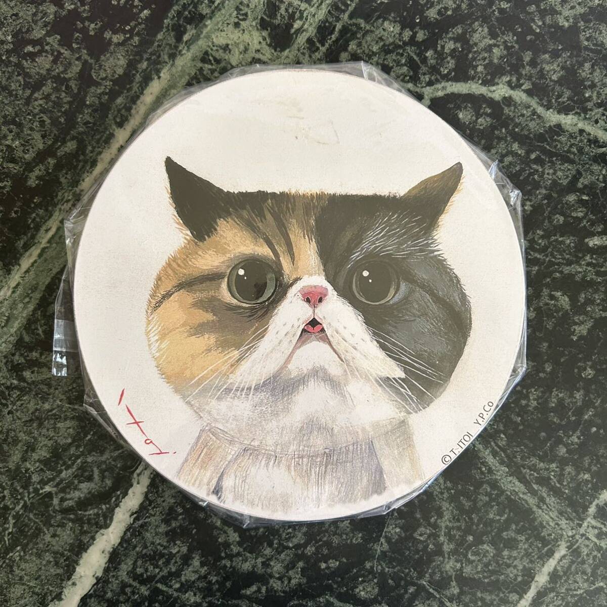 [ не использовался прекрасный товар ] нить ...* искусство рама кошка деревянная панель орнамент интерьер иен запись искусство panel кошка искусство панель ⑤