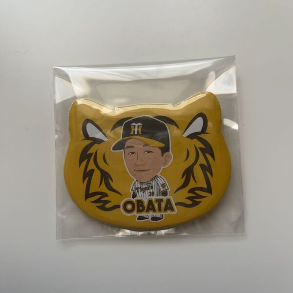 阪神タイガース ガラポン 缶バッジ 小幡竜平
