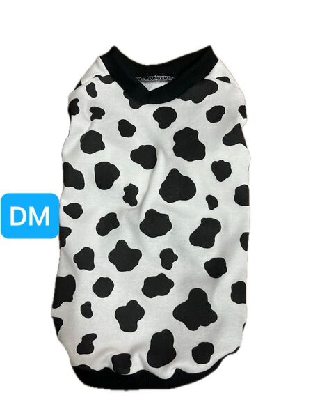 犬服 ハンドメイド DMサイズ 牛柄