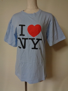 ヘインズ Hanes アイ ラブ ニューヨーク 半袖 Tシャツ sizeS made I LOVE N.Y. 