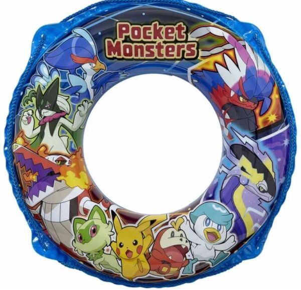 ポケットモンスター ポケモン 浮き輪 60cm ブルー