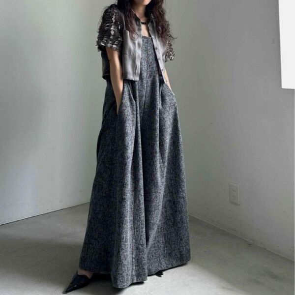 AMERI アメリ MEDI COMFORTABLE FLARE ROMPERS