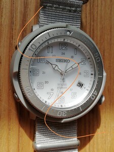 SEIKO『SBDJ037』シリアルNo.1桁 『00?/300』新品未使用 ソーラー TiCTAC別注300本 プロスペック フィールドマスター