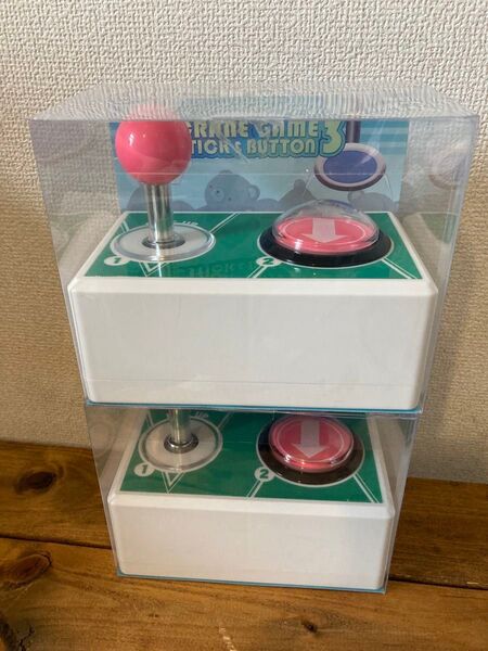 クレーンゲーム スティック&ボタン3 2つセット