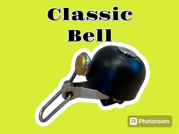 【新品・未使用】自転車 レトロ クラシック ベル|ブラック