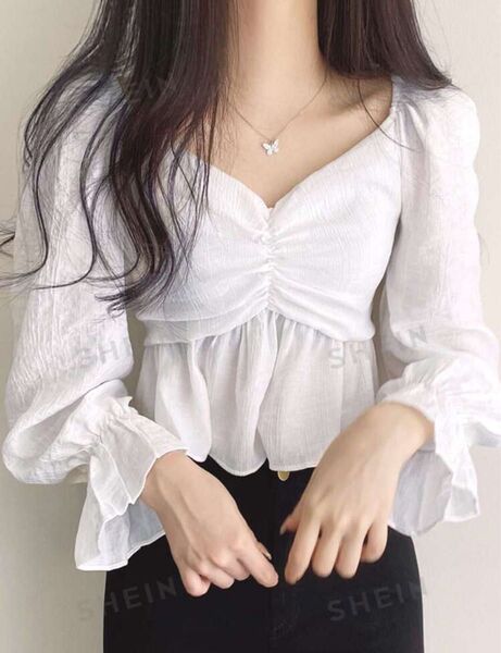 SHEIN シーイン Dazy トップス ブラウス Lサイズ