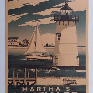 Martha's Vineyard マーサズ・ビンヤード島 ポスター