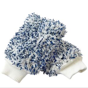 手洗い 洗車用グローブ 洗車ミット マイクロファイバー グローブ2枚