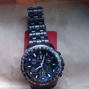 シチズンプロマスター 電波ソーラー チタン U600-T011560 PROMASTER Eco-Drive 中古品 限定数モデル