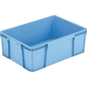 【新品】(まとめ)岐阜プラスチック工業 RHコンテナー 42L RH-44B 1台 〔×3セット〕