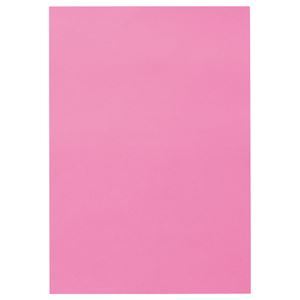 【新品】(まとめ) TANOSEE 色画用紙 四つ切 こいもも 1パック(10枚) 〔×30セット〕