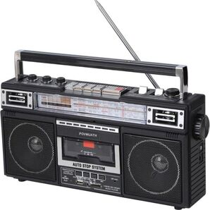 ラジカセ 録音 Bluetooth AC電源 電池対応 USB AM FM