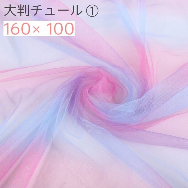 チュール 160×100 グラデーション 撮影背景 装飾 パーティ 誕生日 祝 生地